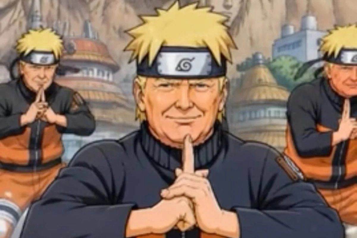 Trump Jadi Naruto, Langsung ''Digeruduk'' 20.000 Warga Jepang