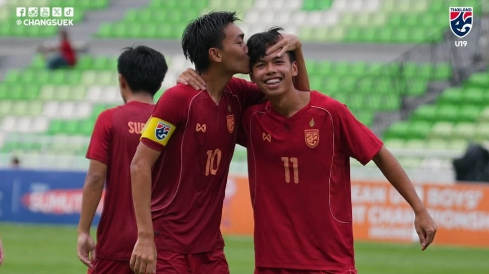 Hajar Kamboja 4-0, Thailand Segel Tiket Final Piala AFF U-19 2026