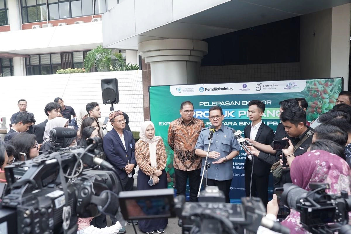 Mahasiswa IPB MoU Ekspor Produk Pertanian ke China Rp 33 M