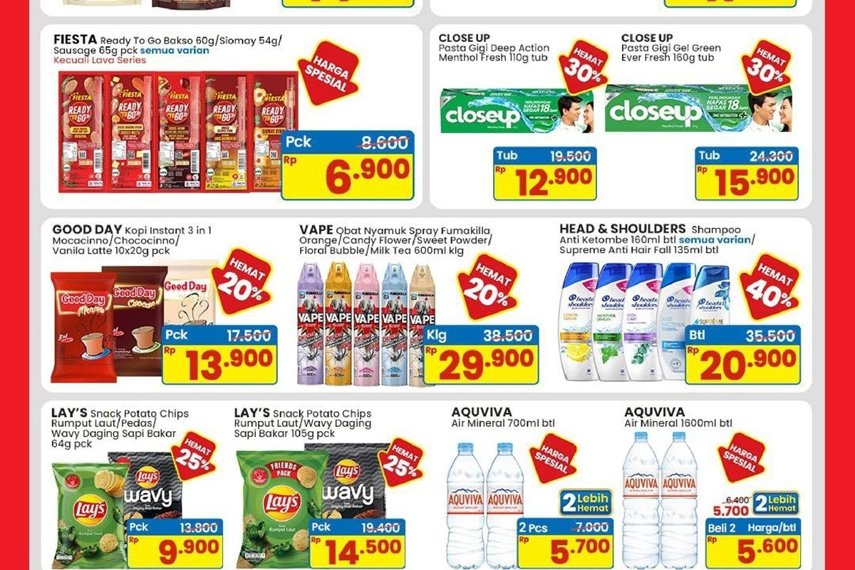 Promo JSM Indomaret 12-14 Juni 2026, Aquaviva 1,6L Rp 5.600