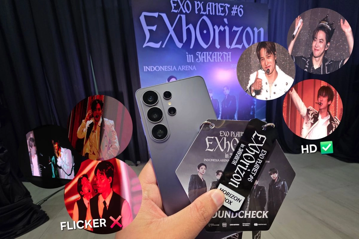 Rahasia Rekam LCD Konser EXO Tetap Jernih, Cuma Ubah Settingan Ini