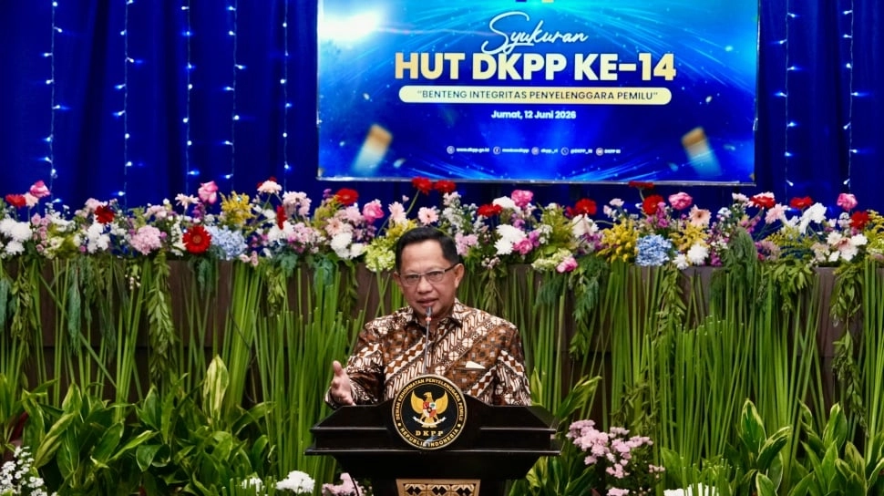 Mendagri Tito Dorong DKPP Tingkatkan Integritas Penyelenggara Pemilu